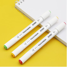 TOUCHNEW T8 40 couleurs marqueurs à dessin animés double pointe markers pour les enfants