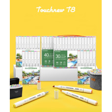 TOUCHNEW T8 Marqueurs art 60 couleur ensemble animation pour adultes enfants croquis dessin